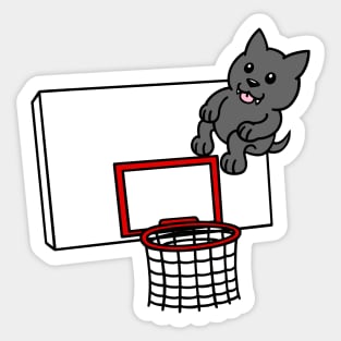 pupy basketball Sticker